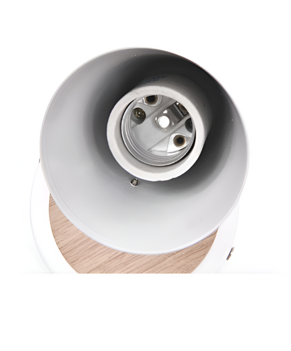 Wandlamp – Minimalistisch ontwerp – Houten accent – Voor slaapkamer