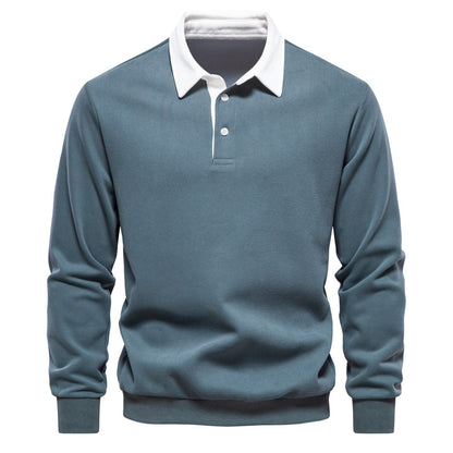 Heren Polo – Met Lange Mouwen – Voor Casual of Formele Gelegenheden