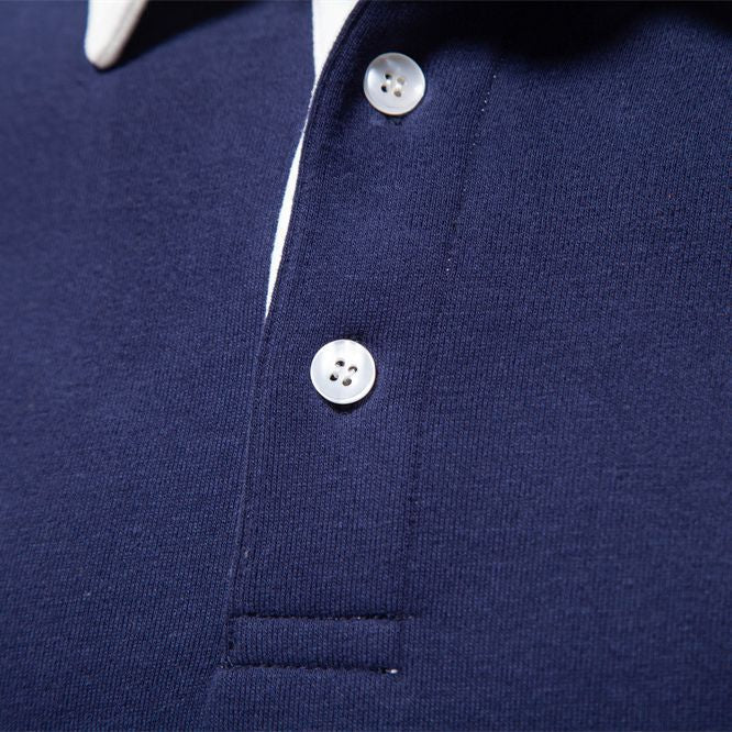 Heren Polo – Met Lange Mouwen – Voor Casual of Formele Gelegenheden