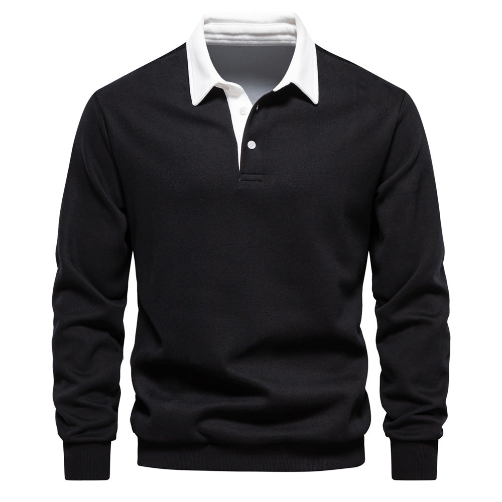 Heren Polo – Met Lange Mouwen – Voor Casual of Formele Gelegenheden