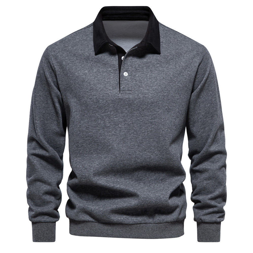 Heren Polo – Met Lange Mouwen – Voor Casual of Formele Gelegenheden