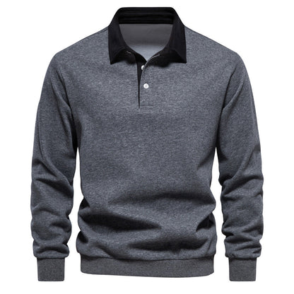 Heren Polo – Met Lange Mouwen – Voor Casual of Formele Gelegenheden