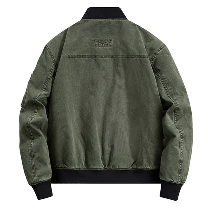 Heren Bomberjack – Warme Voering – Met Zakken – Voor Koude Dagen