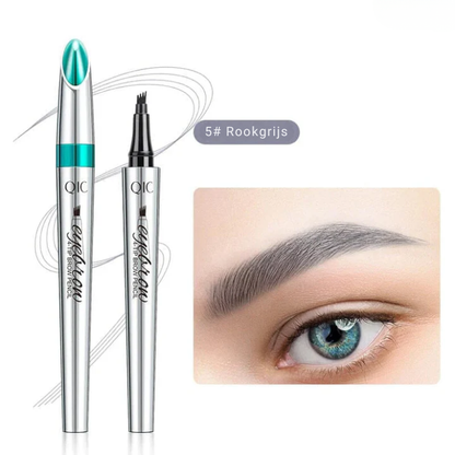 AquaShield Tips – Waterproof Wenkbrauwpotlood met 3D Effect