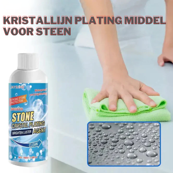 CrystalPlate Cleaner – Krachtige Steenreiniger Voor Moeiteloze Vlekkeloze Oppervlakken