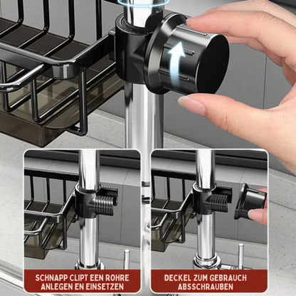 Keukenafwasrek – Voor op het aanrecht – Handig wateropvangsysteem