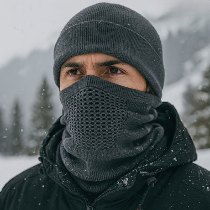 FrostShield Face Scarf – Unisex Thermische Beschermende Gezichtssjaal