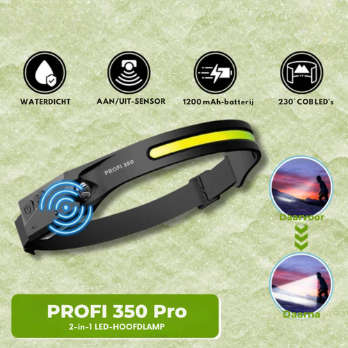 ProfiBeam 230 Light – Krachtige 2-in-1 LED Hoofdlamp