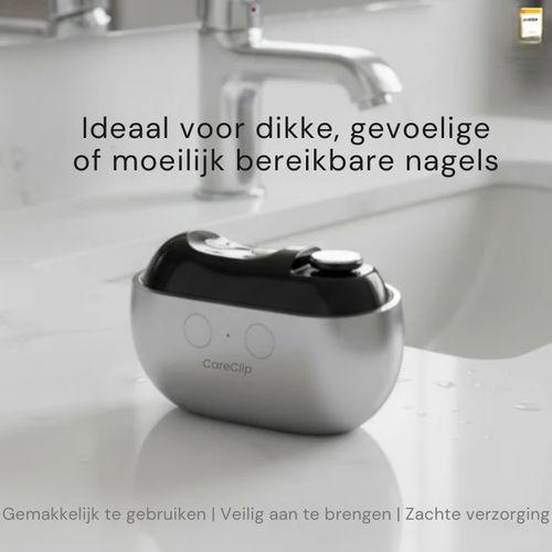CareClip Nail Tool – Veilige Pijnloze Nagelverzorging Met Eén Klik