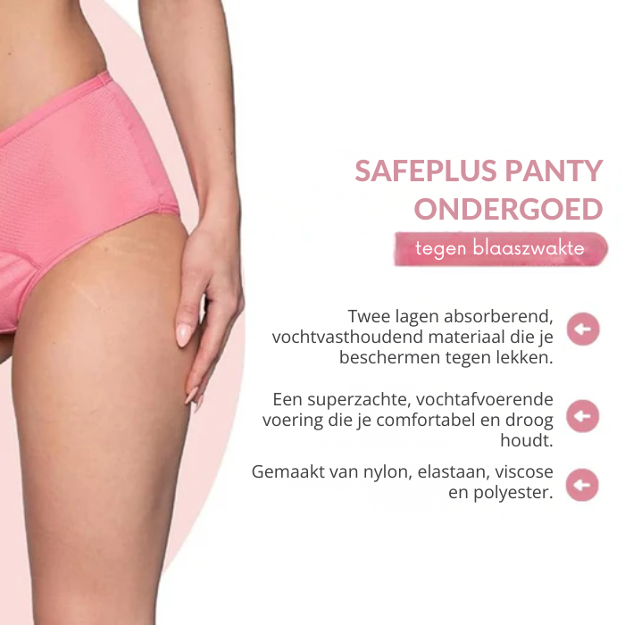 DryPlus Undergoed – Beschermende Incontinentie Slip Voor Blaascontrole
