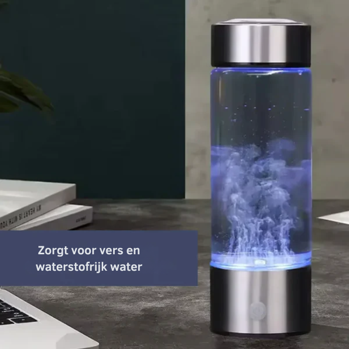 AquaVital Hydrogen Bottle – Energiegevende Gezonde Waterstof Drinkfles
