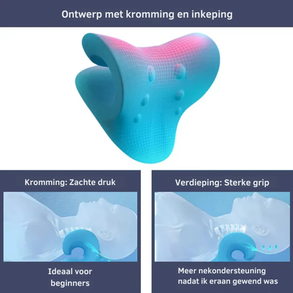 Cloud Neck Traction – Comfortabel Halswervel Tractieapparaat Voor Pijnverlichting