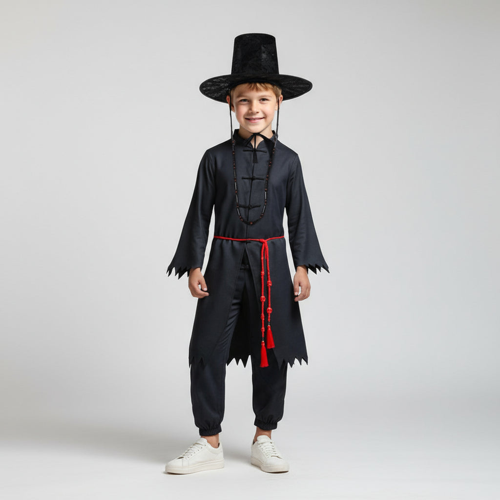 KPop Demon Hunter Kostuum – Voor Kinderen – Inclusief Hoed & Accessoires
