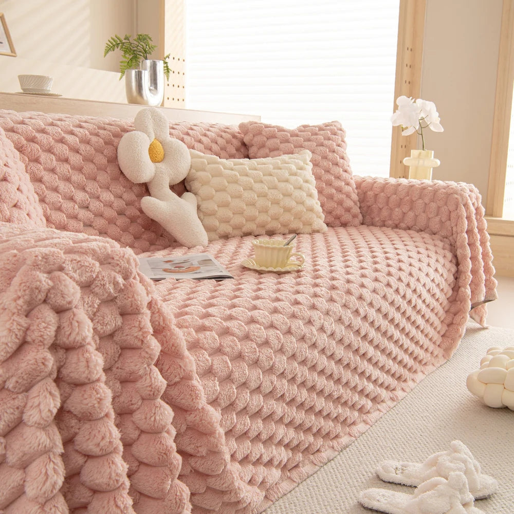 Sofahoes – Zacht Wafelstructuur – Bescherming voor Bank