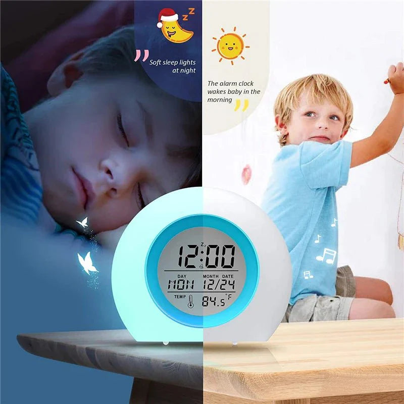 Digitale Wekkerradio – Temperatuurweergave – Compact Design – Voor Kinderkamer
