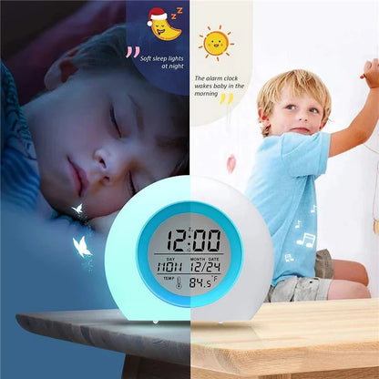Digitale Wekkerradio – Temperatuurweergave – Compact Design – Voor Kinderkamer