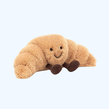 Croissant Knuffel – Zacht en Schattig – Voor Kinderen en Volwassenen