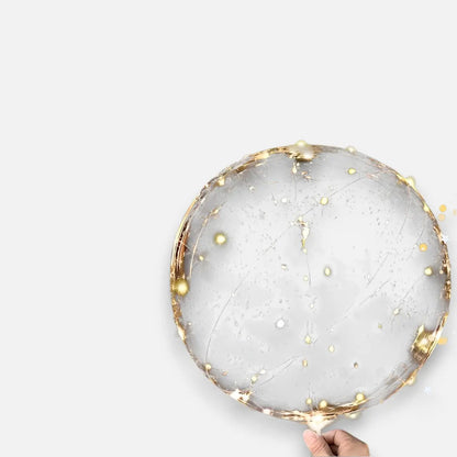 LED ballonnen – Warm wit licht – Draadverlichting – Voor tuin & feestdecoratie