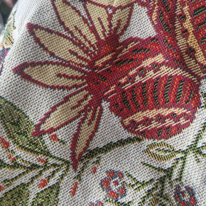 bankhoes met bloemenpatroon – stijlvolle bescherming voor bank of fauteuil