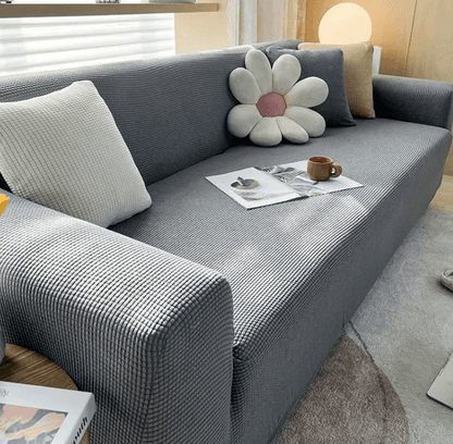 Sofa Hoes – Stretch Design – Beschermhoes voor Meubels – Voor 3-Zits Bank