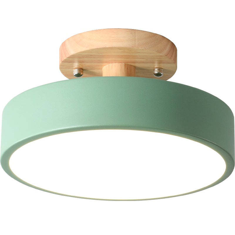 Plafondlamp – Houten Afwerking – Modern en Sfeervol