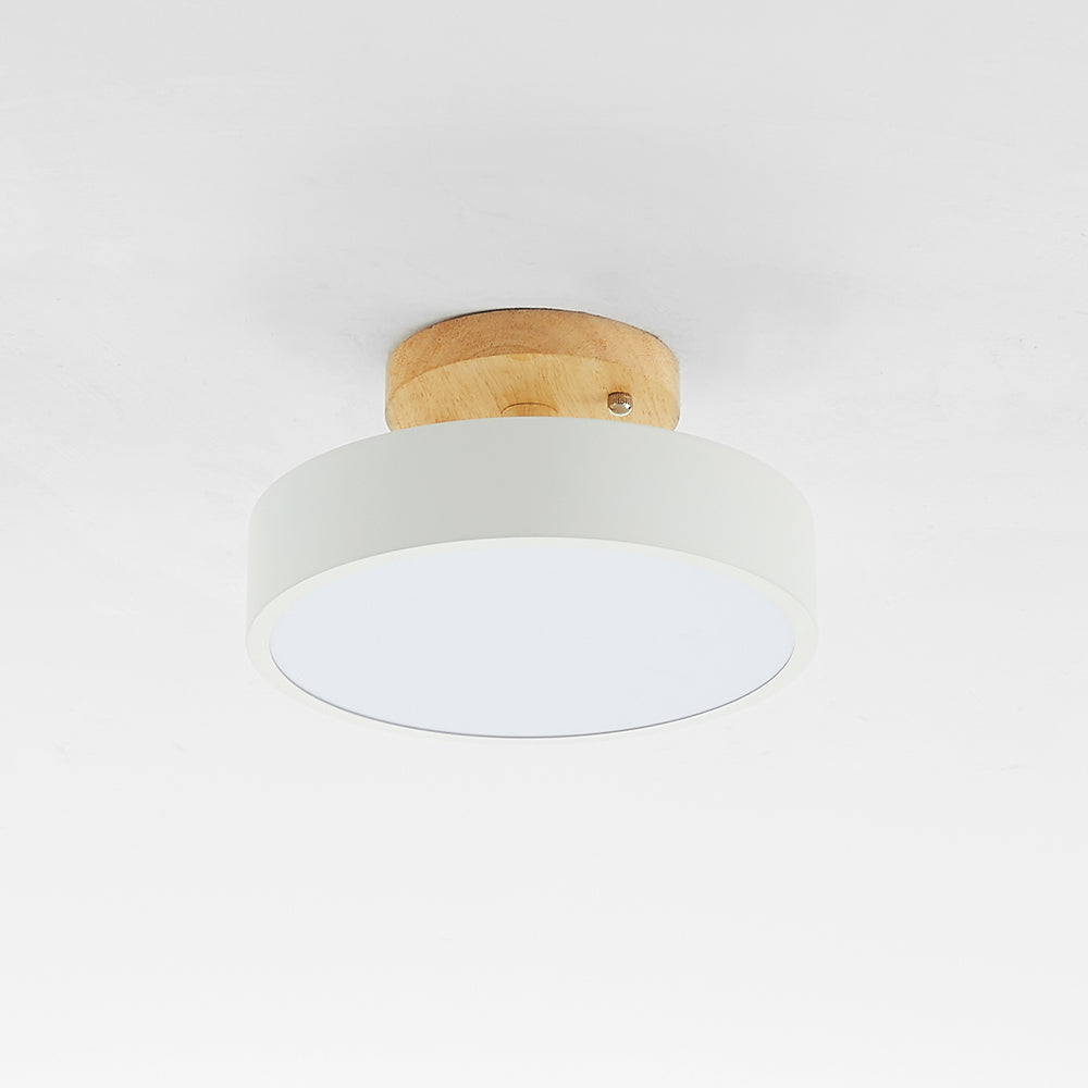 Plafondlamp – Houten Afwerking – Modern en Sfeervol