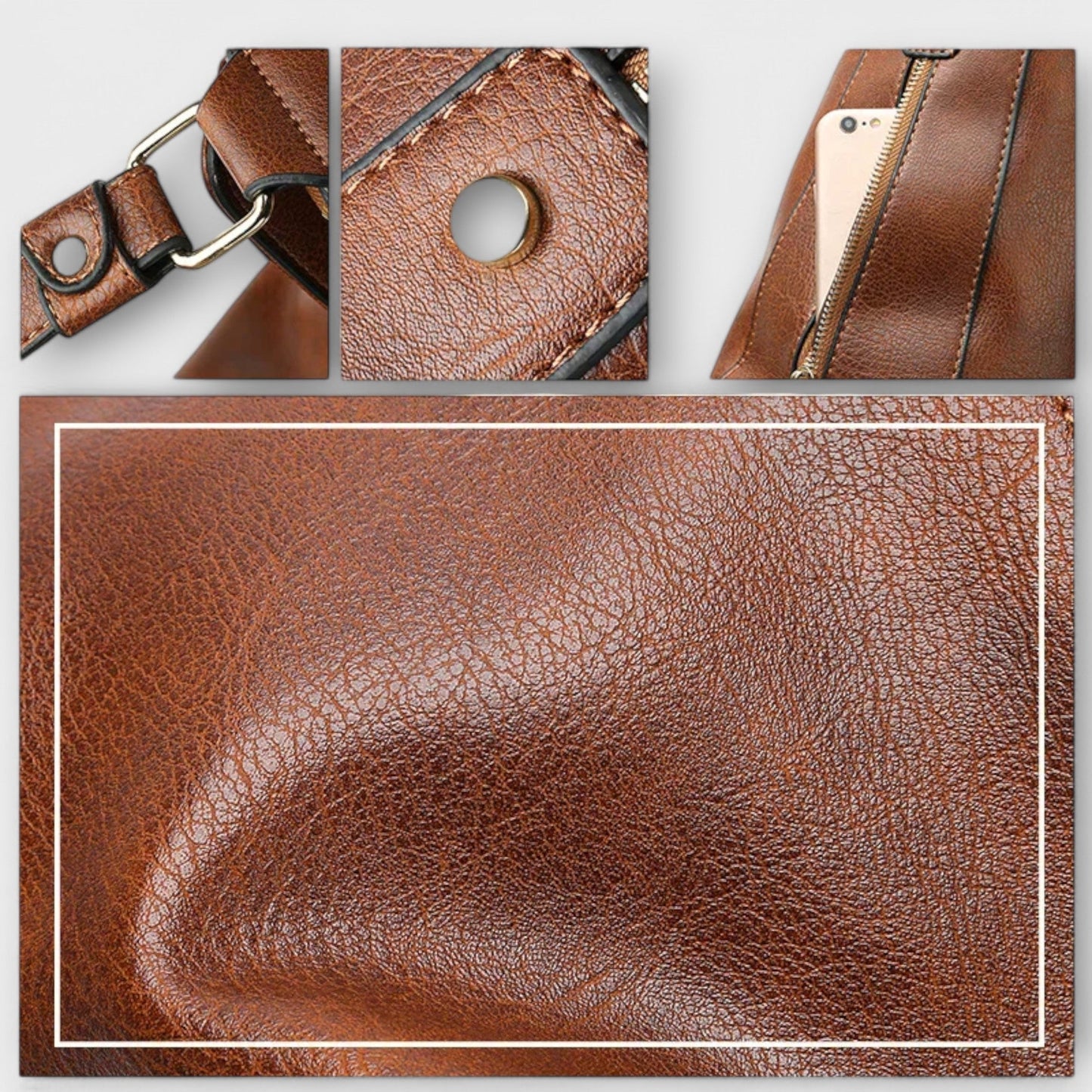 Dames Handtas – Met Ritssluiting – Voor Dagelijks Gebruik