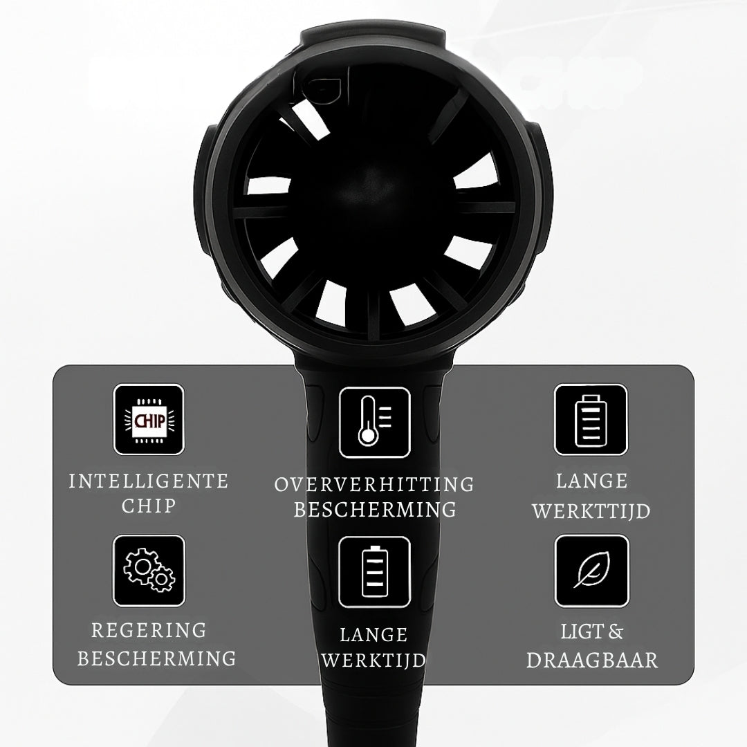 Bladblazer – Verstelbare Snelheidsregeling – Voor Tuin en Buitenruimte