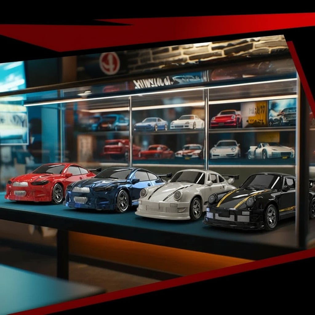 RC Drift Auto – Met Afstandsbediening – Inclusief Roadblocks