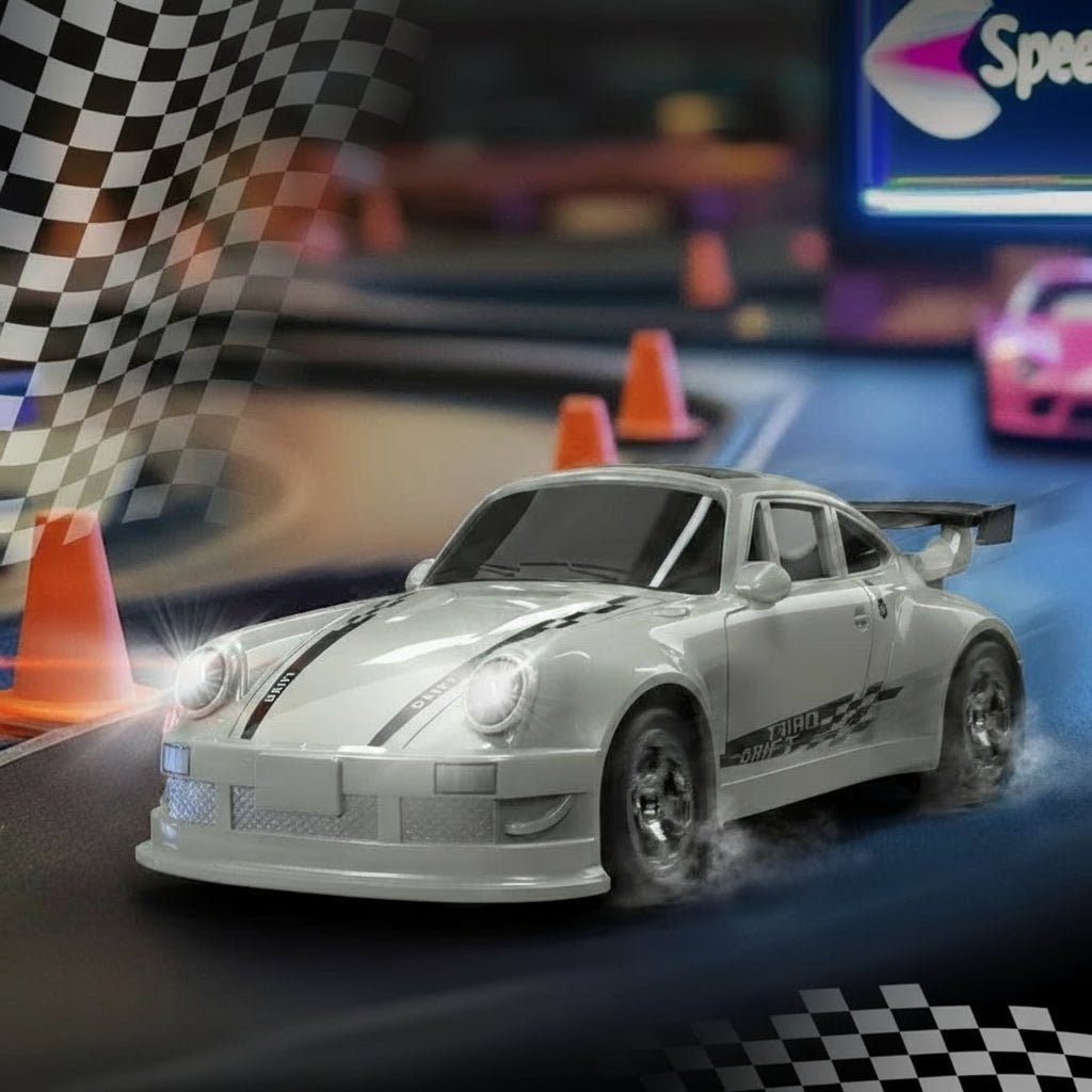 RC Drift Auto – Met Afstandsbediening – Inclusief Roadblocks