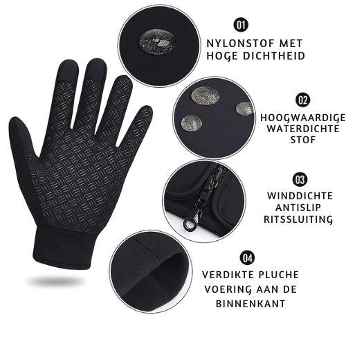 Dames Verwarmde Handschoenen – USB Oplaadbaar – Geschikt voor Fietsen & Skiën