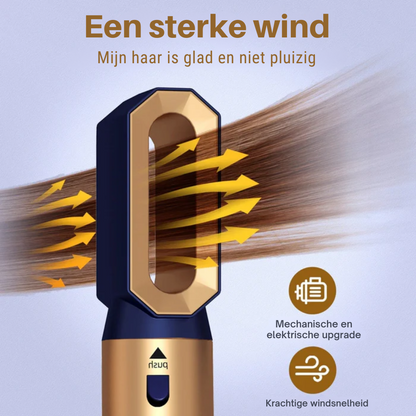 5-in-1 Föhnborstelset – Multifunctionele stylingtools – Voor het drogen en stylen van haar