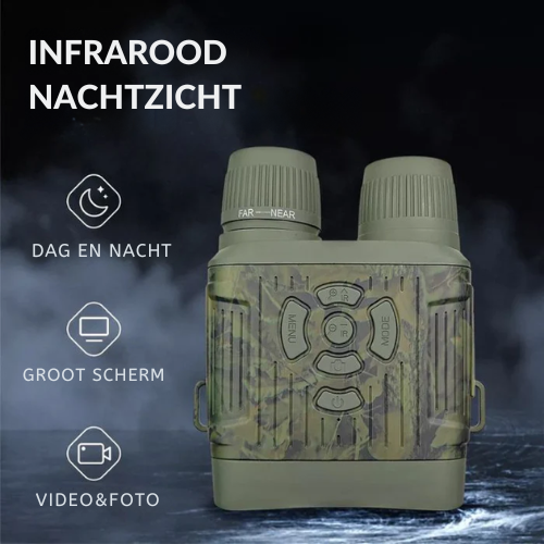 Digitale Verrekijker – Nachtzicht – Oplaadbaar – Voor Jacht en Outdoor
