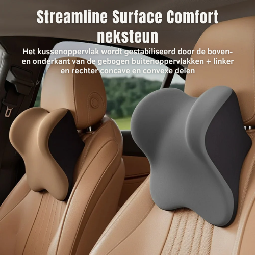 Auto Nek- en Lendensteun – Ergonomisch Ontwerp – Voor Comfort en Ondersteuning