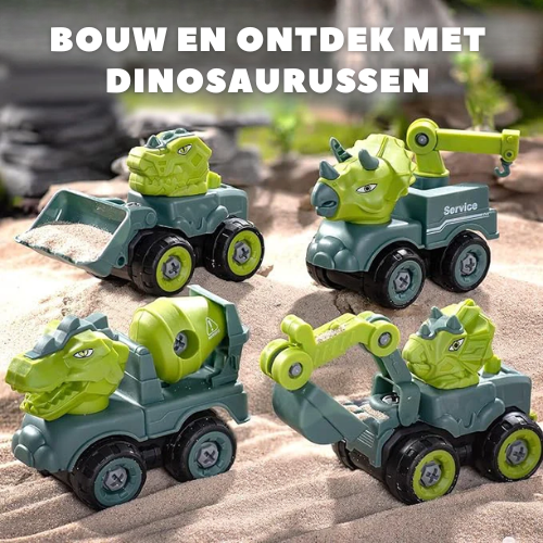 Bouwtruck Speelset – Voor Kinderen – Met Verwijderbare Onderdelen