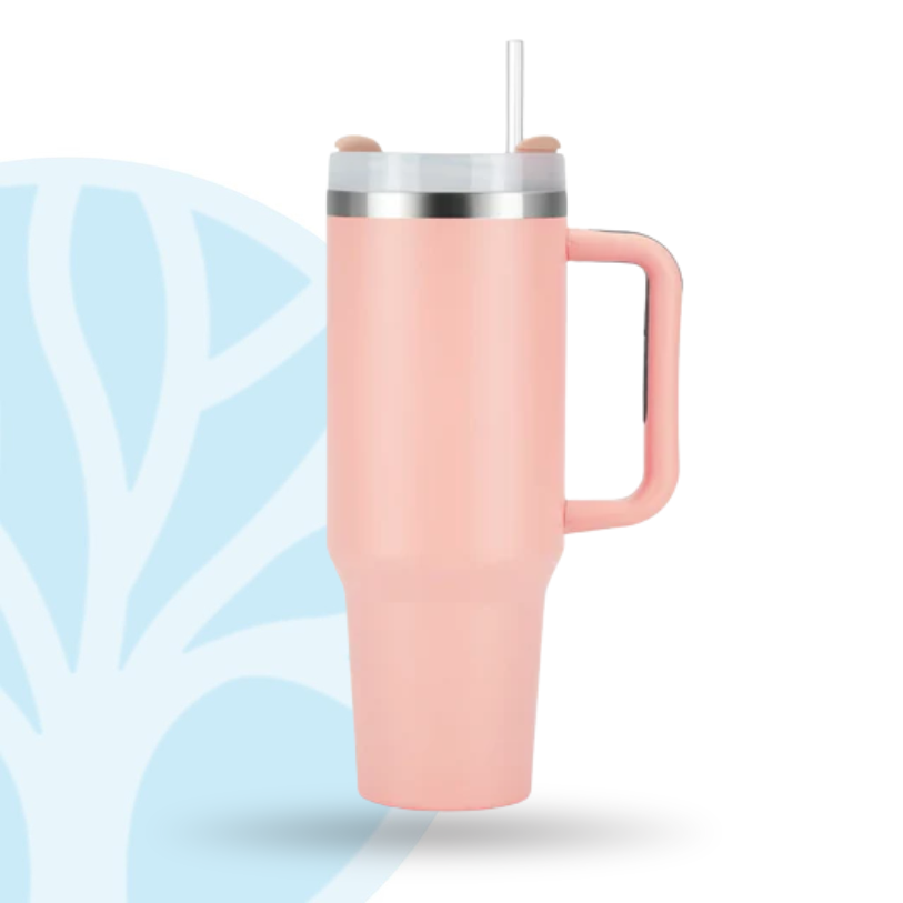 Thermosbeker – Dubbelwandig – Met Handgreep – Voor Dranken