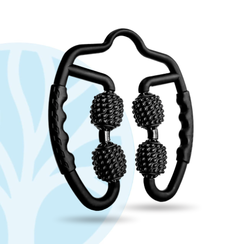 Massage Roller – Verstelbaar – Dubbele Bal – Voor Spierontspanning en Herstel