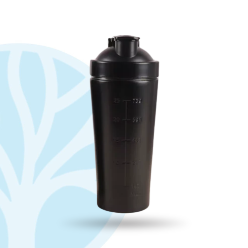 Shaker bottle – met roestvrijstalen bal – voor eiwitshakes