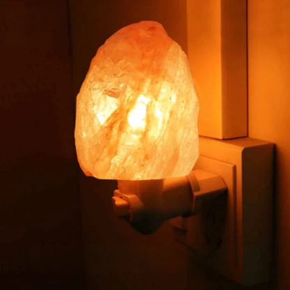 Himalaya Zoutlamp – Nachtlamp – Met Aansluiting – Voor Slaapkamer