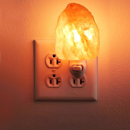 Himalaya Zoutlamp – Nachtlamp – Met Aansluiting – Voor Slaapkamer