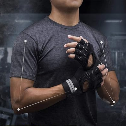 Fitness Handschoenen – Ademend – Voor Gewichtheffen en Training