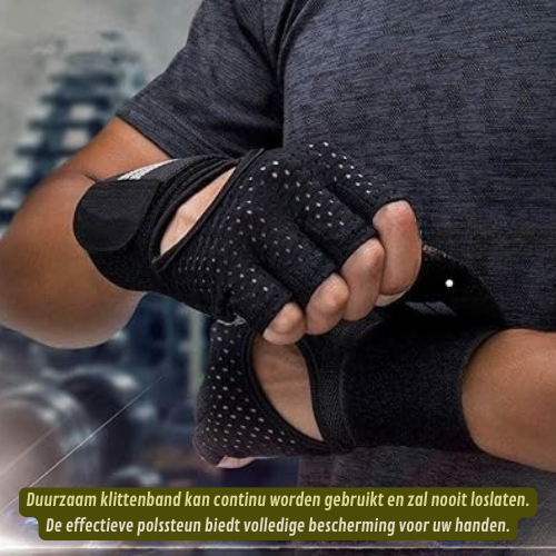 Fitness Handschoenen – Ademend – Voor Gewichtheffen en Training