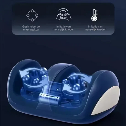 Pro-Model Voetmassageapparaat – Afstandsbediening – Warm Kompres – Voor Ontspanning