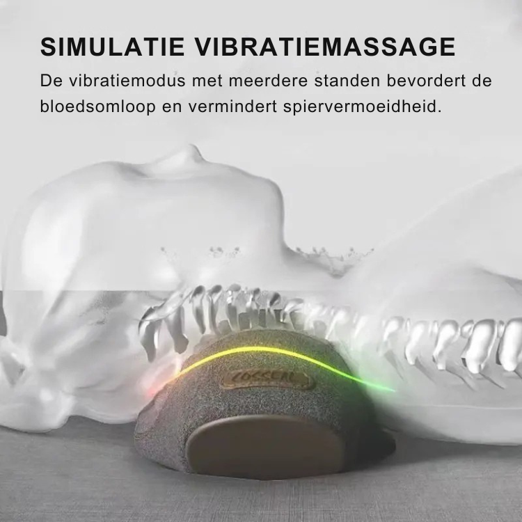 Neksteun Massagetoestel – Verwarming – Ondersteuning – Voor nek en schouders
