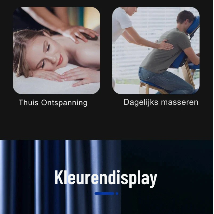 Fascia Massager – Diepe Spierontspanning – Voor Nek en Schouders