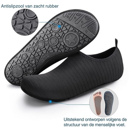 Waterschoenen – Ademende strandschoenen – Antislip Zool – Voor Strand en Zwembad