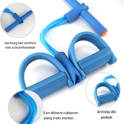 Weerstandsband – Handgrepen – Voor Spiertraining en Fitness
