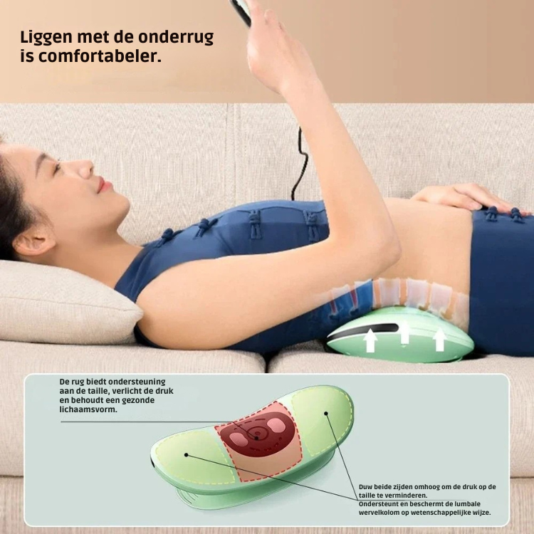 Wervingsmassageapparaat – Verwarming – Vibratie – Voor nek en taille