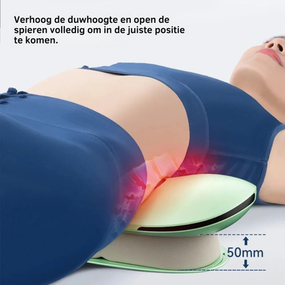 Wervingsmassageapparaat – Verwarming – Vibratie – Voor nek en taille