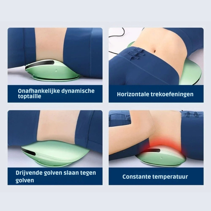 Wervingsmassageapparaat – Verwarming – Vibratie – Voor nek en taille